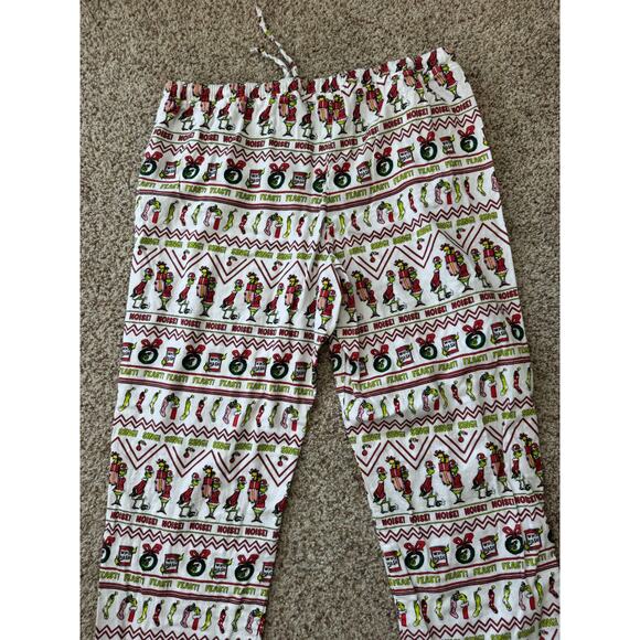 HANNA ANDERSON; THE GRINCH Flannel Christmas PJ/Lounge pants; XL Men's; SOFT - Picture 8 of 8